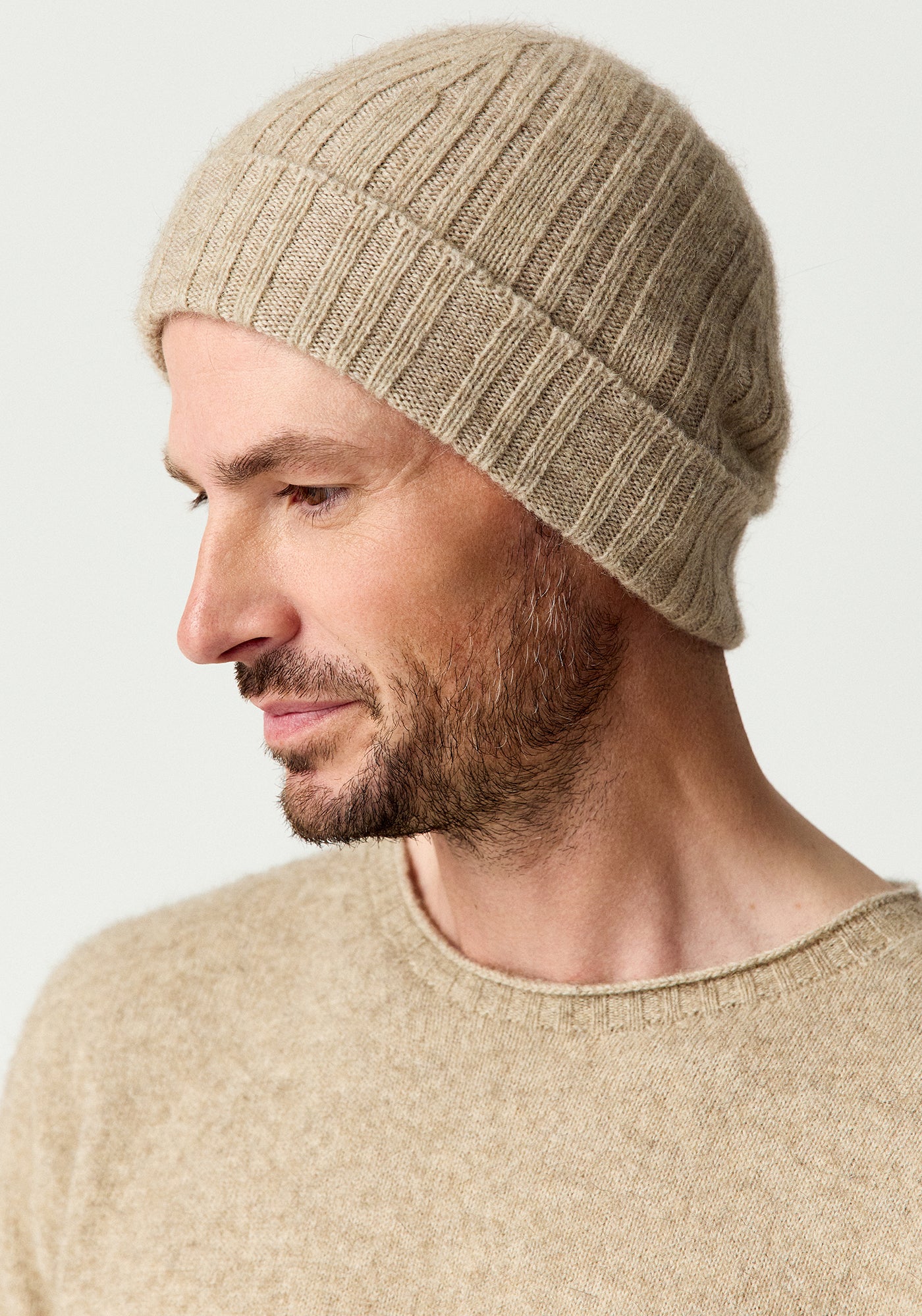 MM Possum Merino Rib Beanie Main image