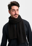 Possum Merino Fine Rib Scarf -  Merinomink