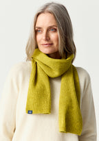 Fine Rib Possum Merino Scarf