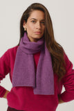 Fine Rib Possum Merino Scarf