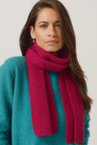 Fine Rib Possum Merino Scarf