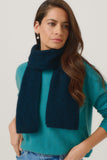 Fine Rib Possum Merino Scarf