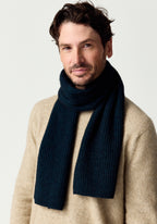 Fine Rib Possum Merino Scarf