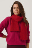 Fine Rib Possum Merino Scarf
