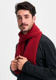 Possum Merino Fine Rib Scarf -  Merinomink