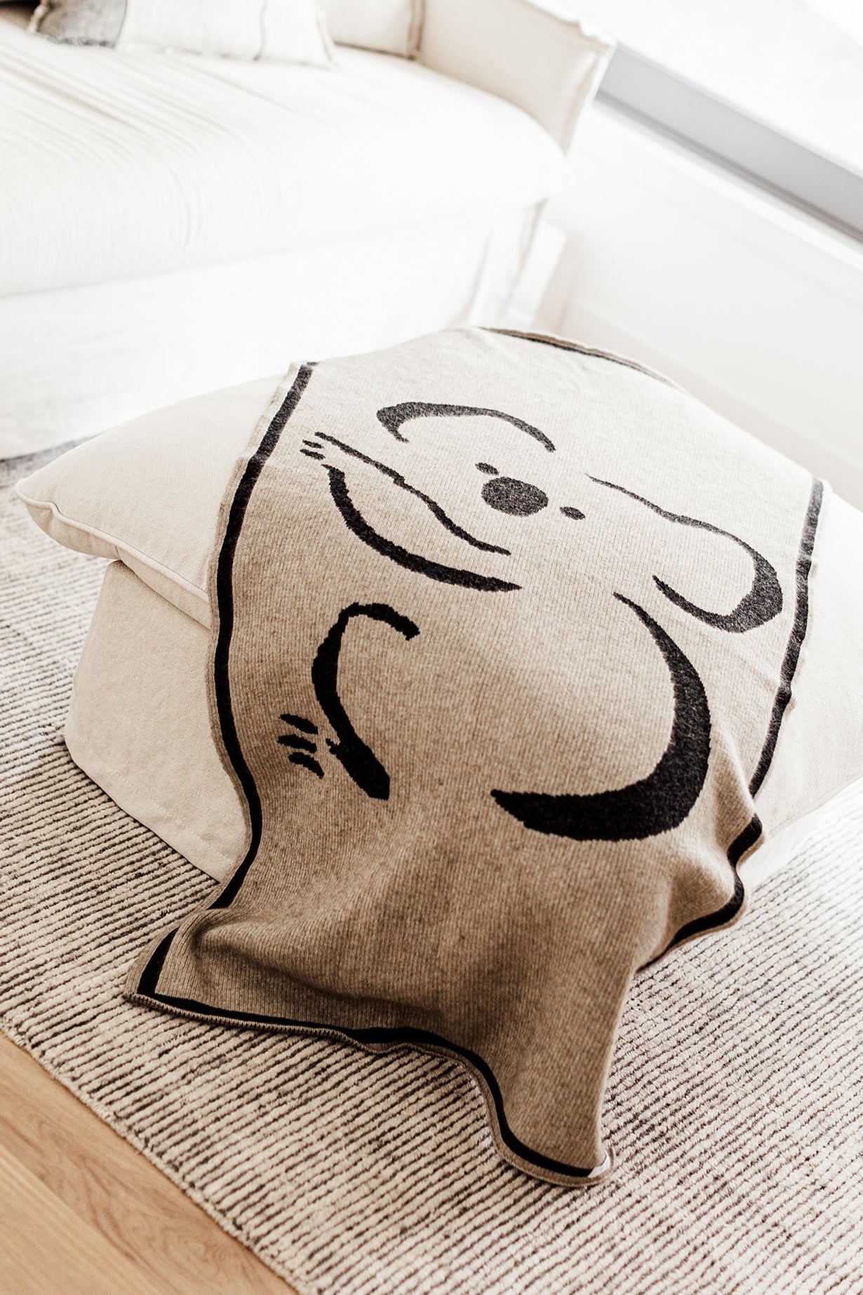 Koala Possum Merino Throw Main image