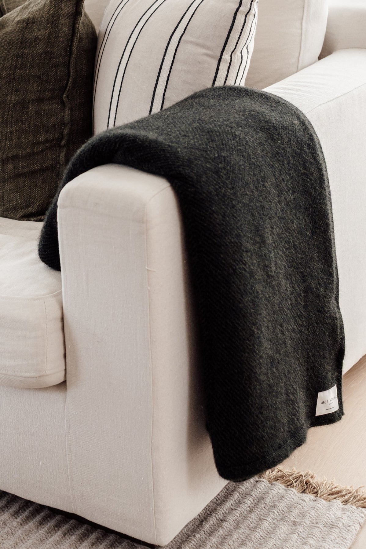 Hermitage Possum Merino Throw