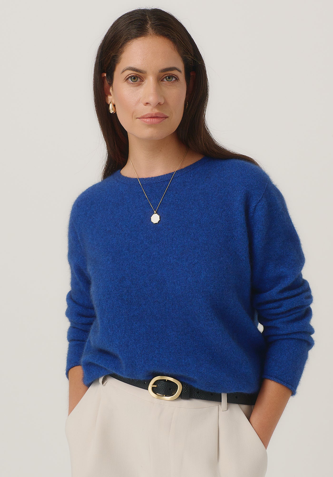 Possum Merino Essential Sweater -  Merinomink Secondary image