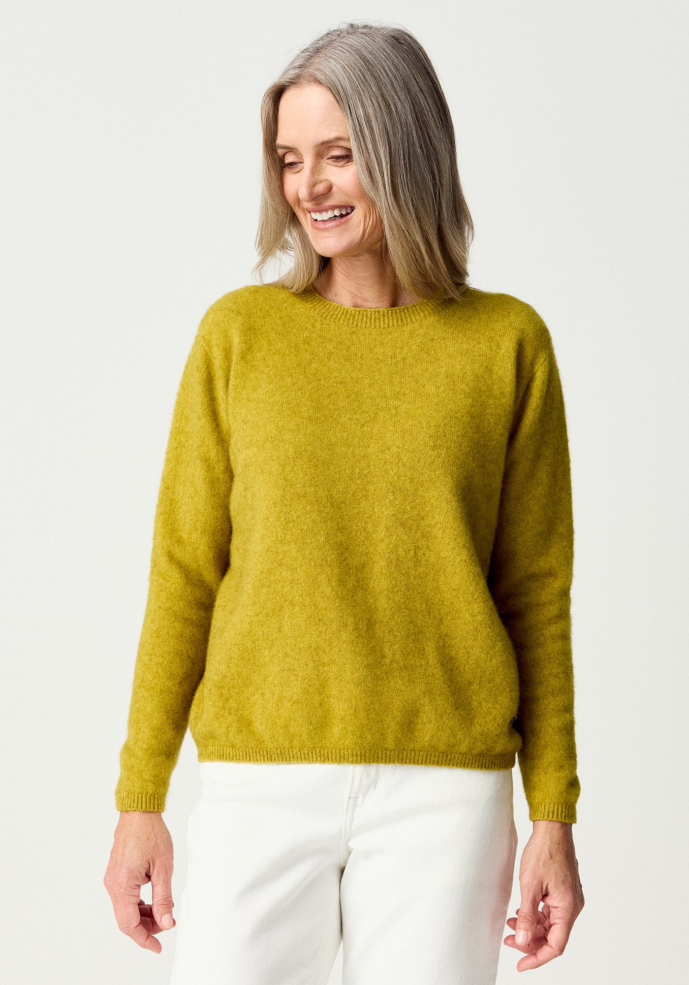 Mia Possum Merino Crew Sweater