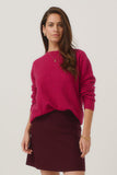 Mia Possum Merino Crew Sweater