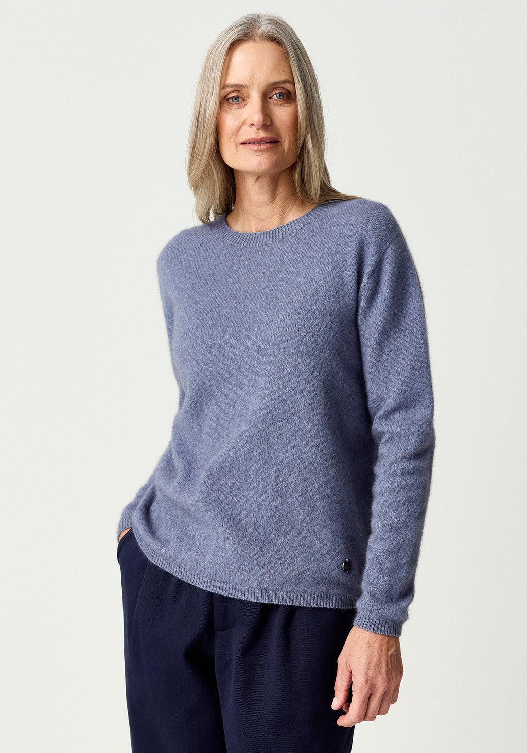 Mia Possum Merino Crew Sweater