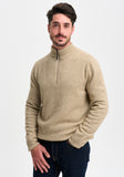 Possum Merino Whittaker Half Zip Jumper - Merinomink