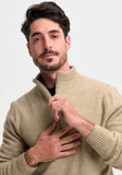 Possum Merino Whittaker Half Zip Jumper - Merinomink