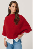 Ena Possum Merino Poncho