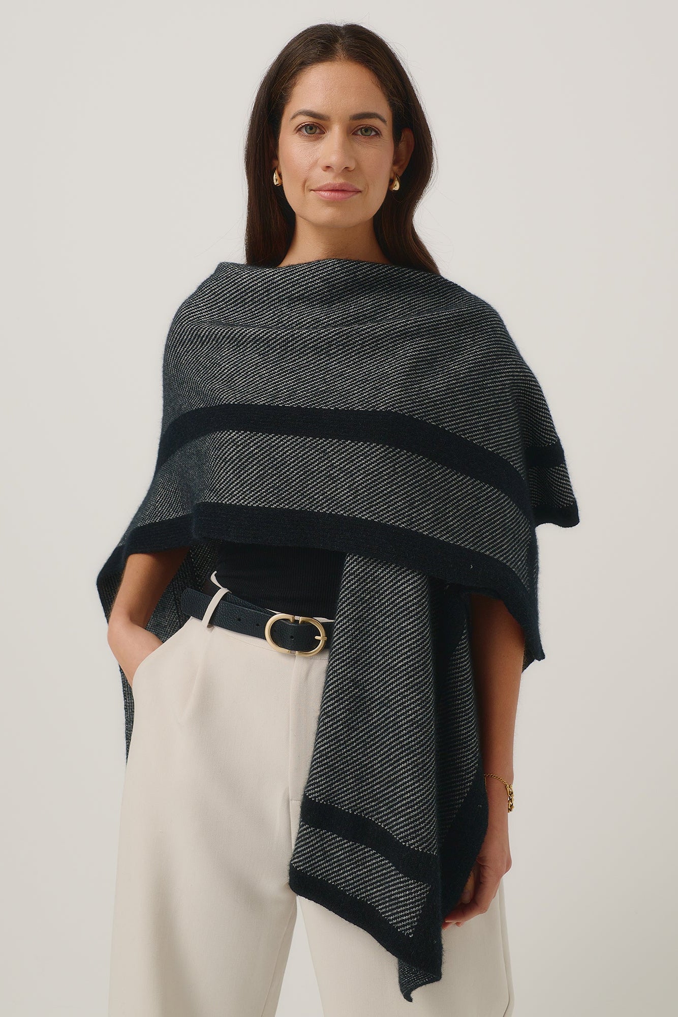 Mari Possum Merino Wrap Main image