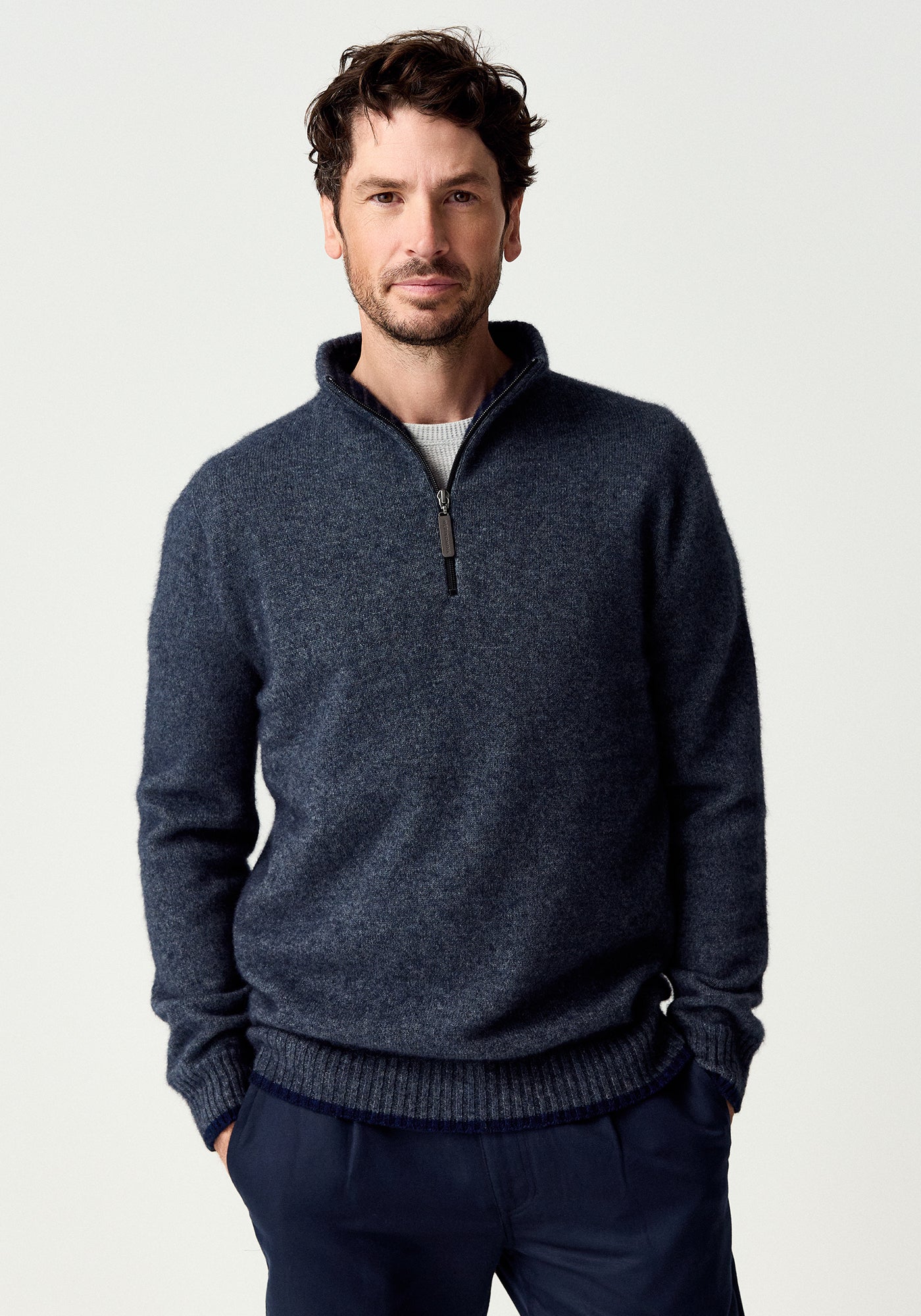 Whittaker Possum Merino Half Zip Jumper Secondary image