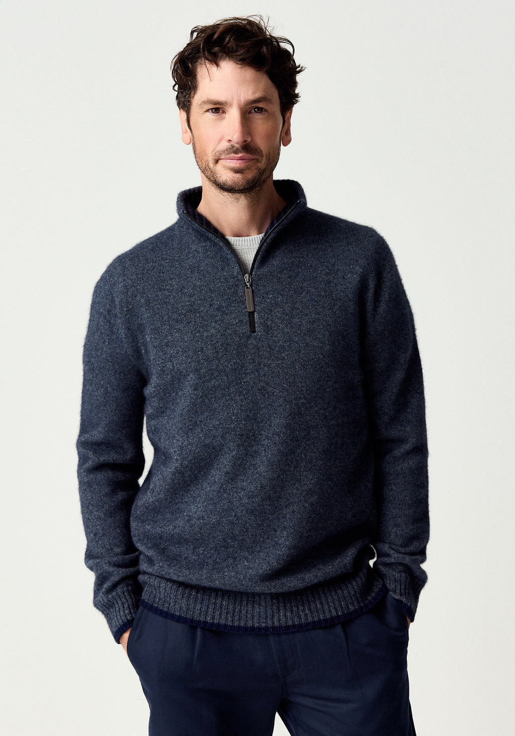 Whittaker Possum Merino Half Zip Jumper