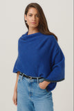 Two Tone Possum Merino Poncho