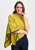 Possum Merino Two Tone Poncho - Merinomink