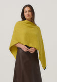 Two Tone Possum Merino Poncho