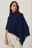Two Tone Possum Merino Poncho