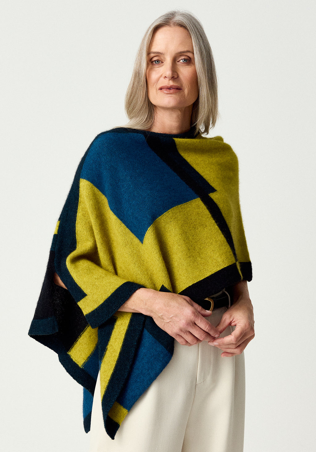 Empress Possum Merino Poncho