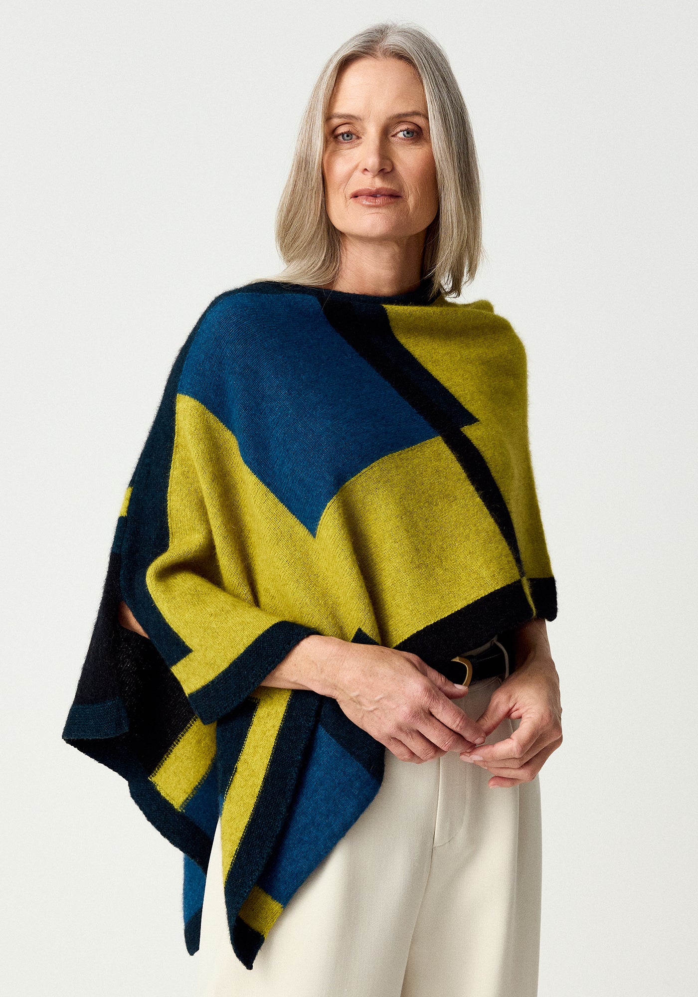 Empress Possum Merino Poncho