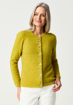 Shell Button Possum Merino Cardigan