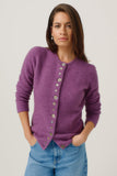 Shell Button Possum Merino Cardigan