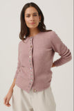 Shell Button Possum Merino Cardigan