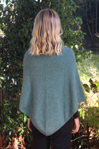 Plain Possum Merino Poncho