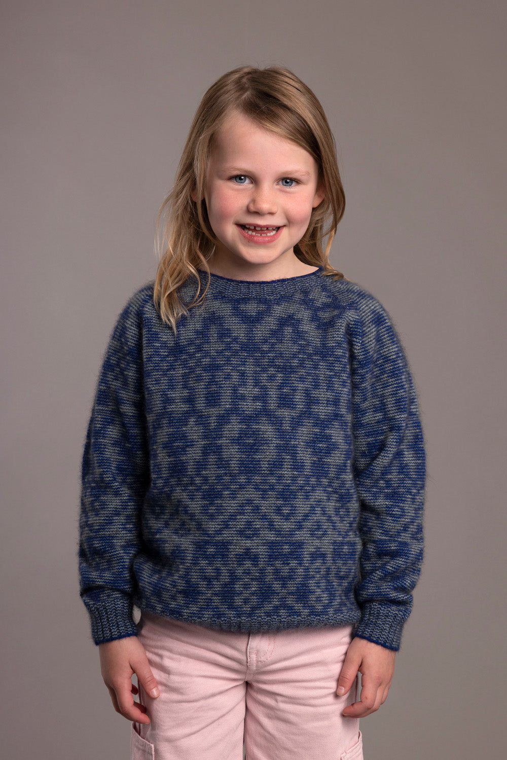 Children's Fair Isle Possum Merino Sweater Secondary image