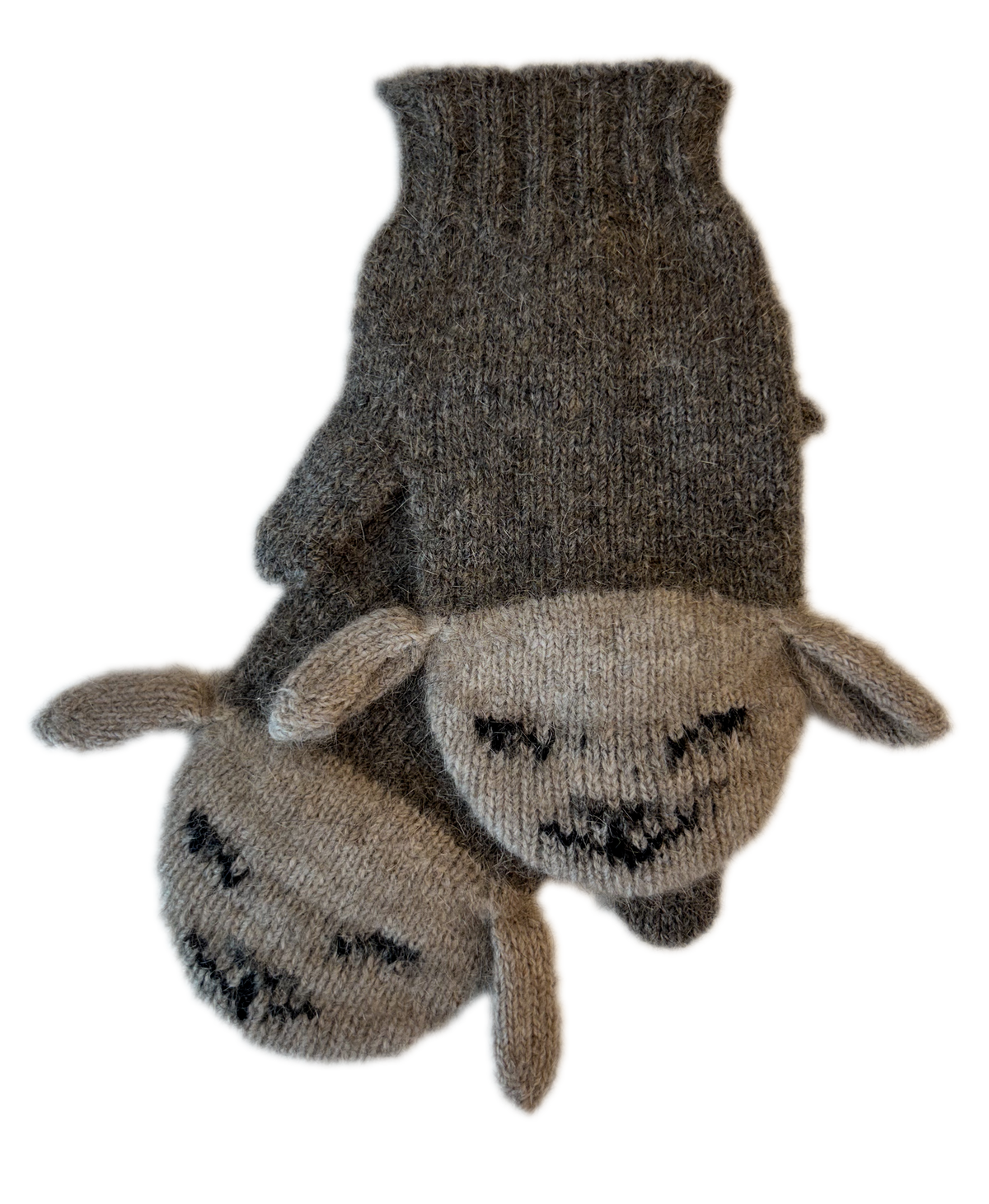 Kids Possum Merino Sheep Mittens Main image