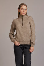Ridge Possum Merino Funnel Neck Jumper