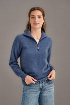 Ridge Possum Merino Funnel Neck Jumper