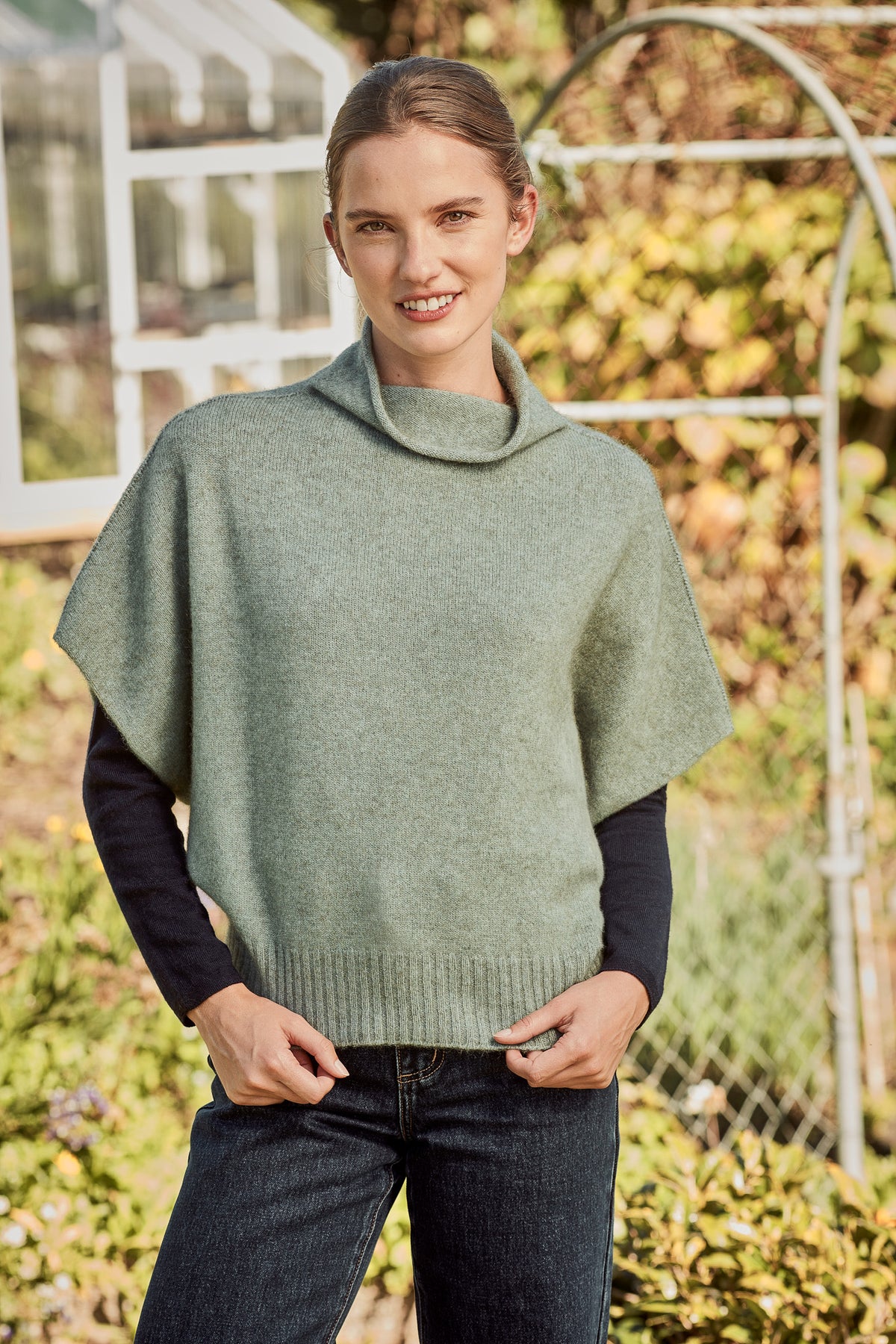 Shrug Style Possum Merino Sweater