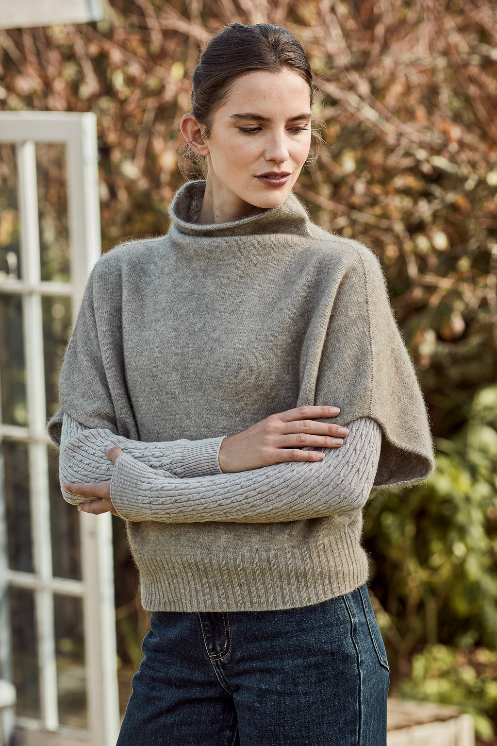 Shrug Style Possum Merino Sweater
