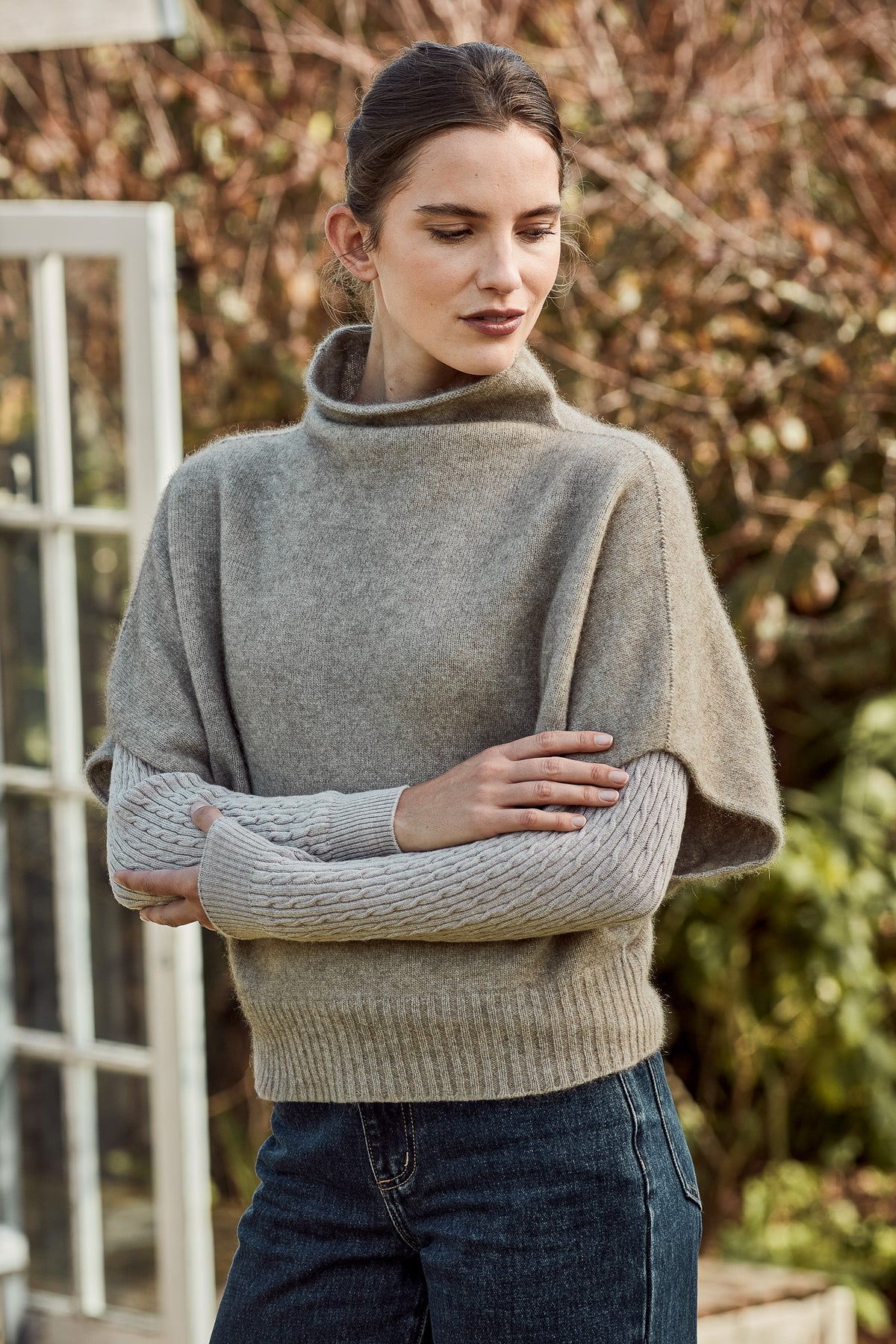 Shrug Style Possum Merino Sweater