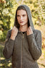 Stepped Stitch Possum Merino Hoodie