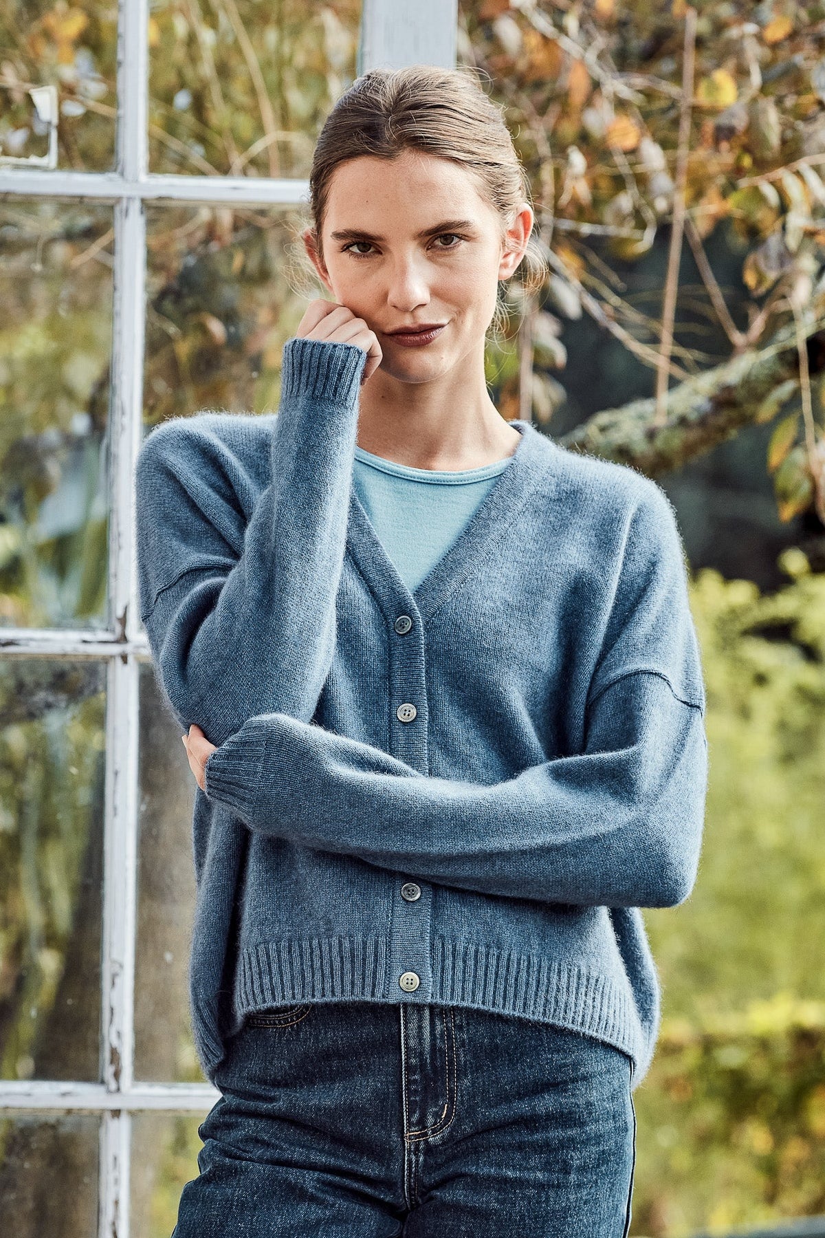 Classic Possum Merino Cardigan Secondary image