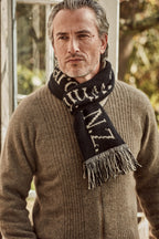 Long White Cloud Possum Merino Scarf