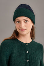 Two Tone Reversible Possum Merino Beanie