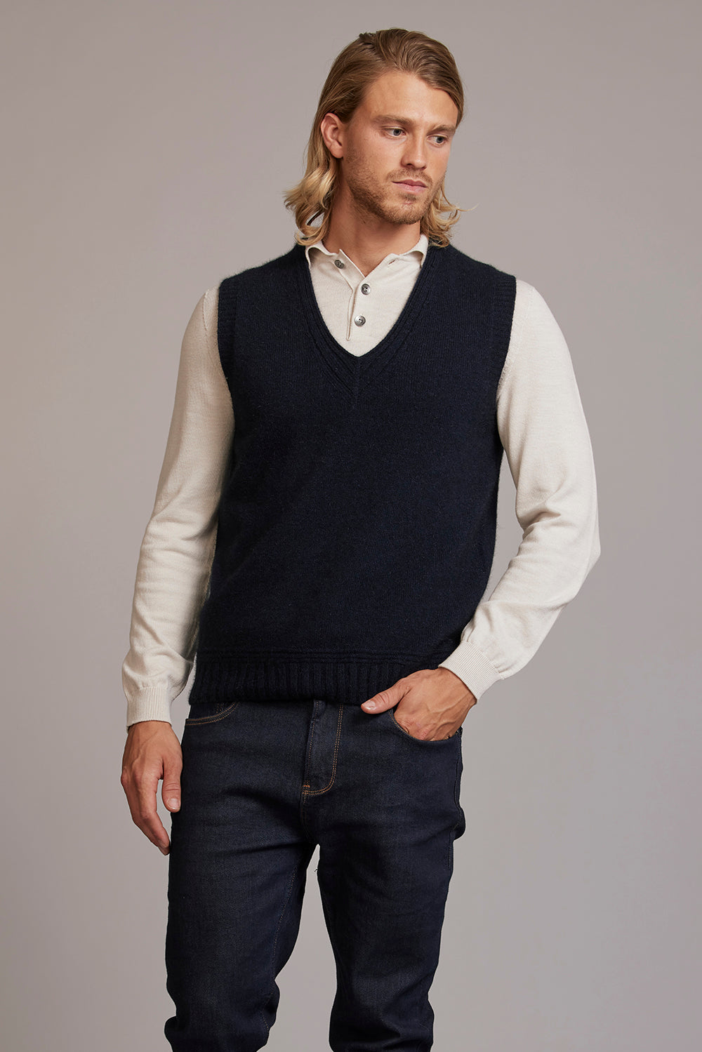 Mens Possum Merino Ridge Vest