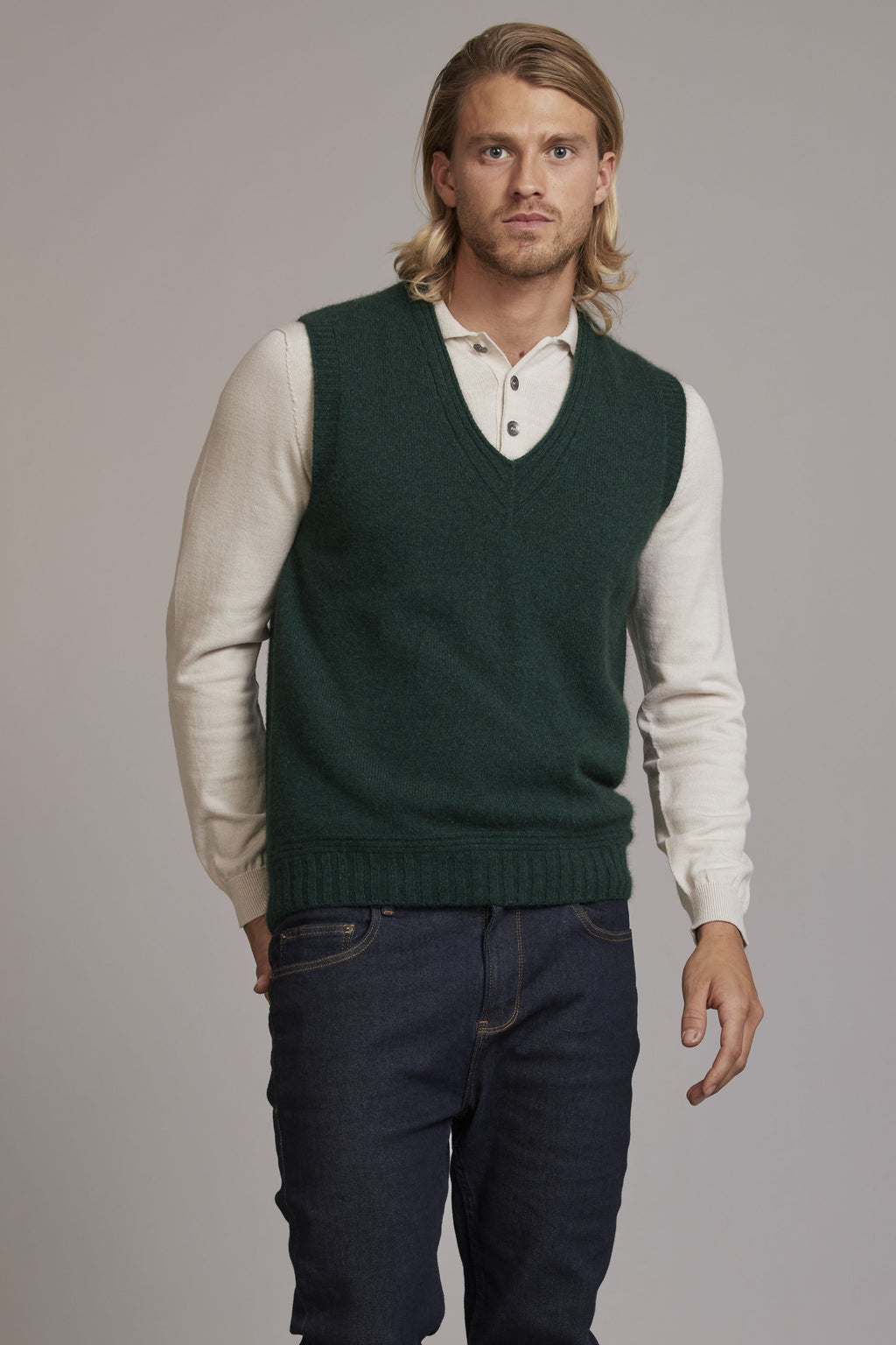 Mens Possum Merino Ridge Vest