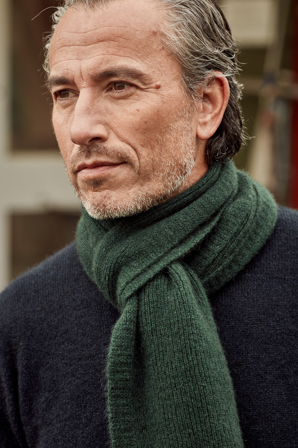 Possum Merino Fine Rib Scarf