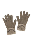 Tartan Possum Merino Gloves