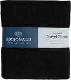 Travel Throw Possum Merino - McDonald