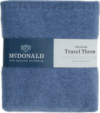 Travel Throw Possum Merino - McDonald