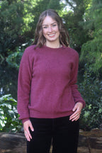 Spry Possum Merino Textured Jumper