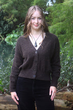 Prime V-Neck Possum Merino Cardigan